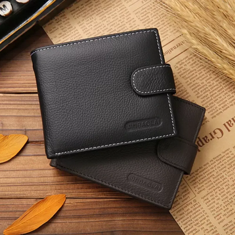 Leather Wallets For Men Durable Zipper Purse Ample Card Slots High Quality Material Stylish Design Perfect Gift From Glamcrossing 8.23 DHgate.Com