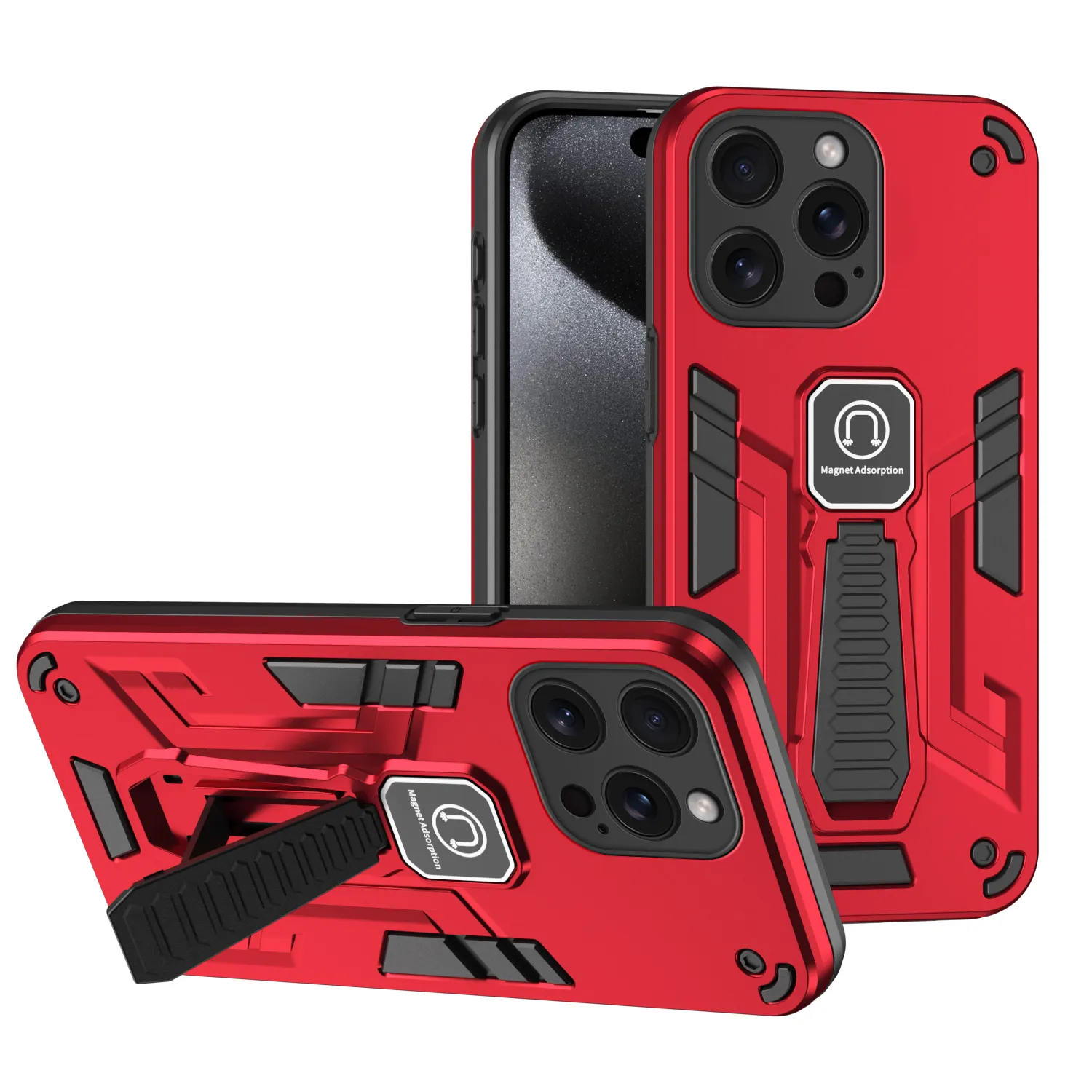 Per Xiaomi Redmi 11 Pro 4G 5G Custodia,Anti-urto Anello Telefono Cover + Schermo
