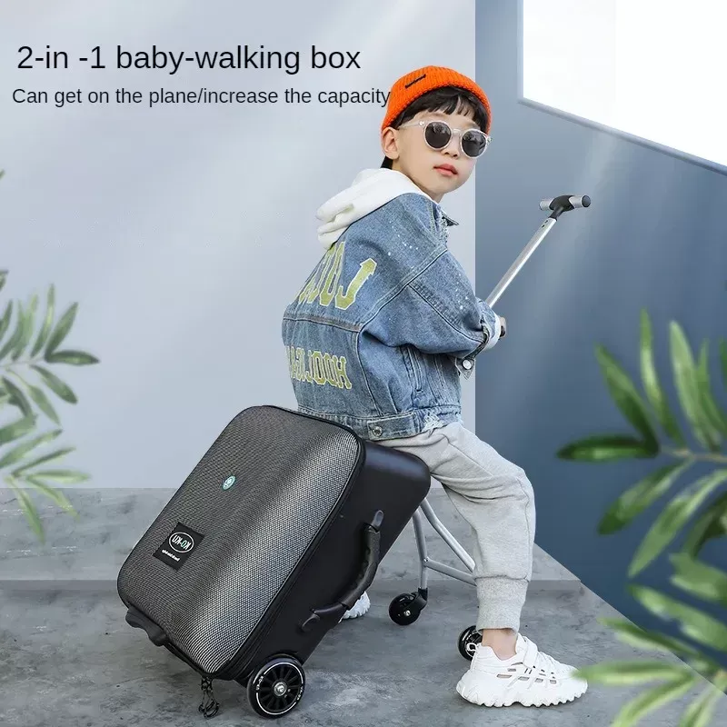 Upgraded Kids Suitcase With Trolley 20 Carry On Rolling Luggage For Toddlers Boys Girls Ideal For Travel School Overnight From Easecarry 395.39 DHgate.Com