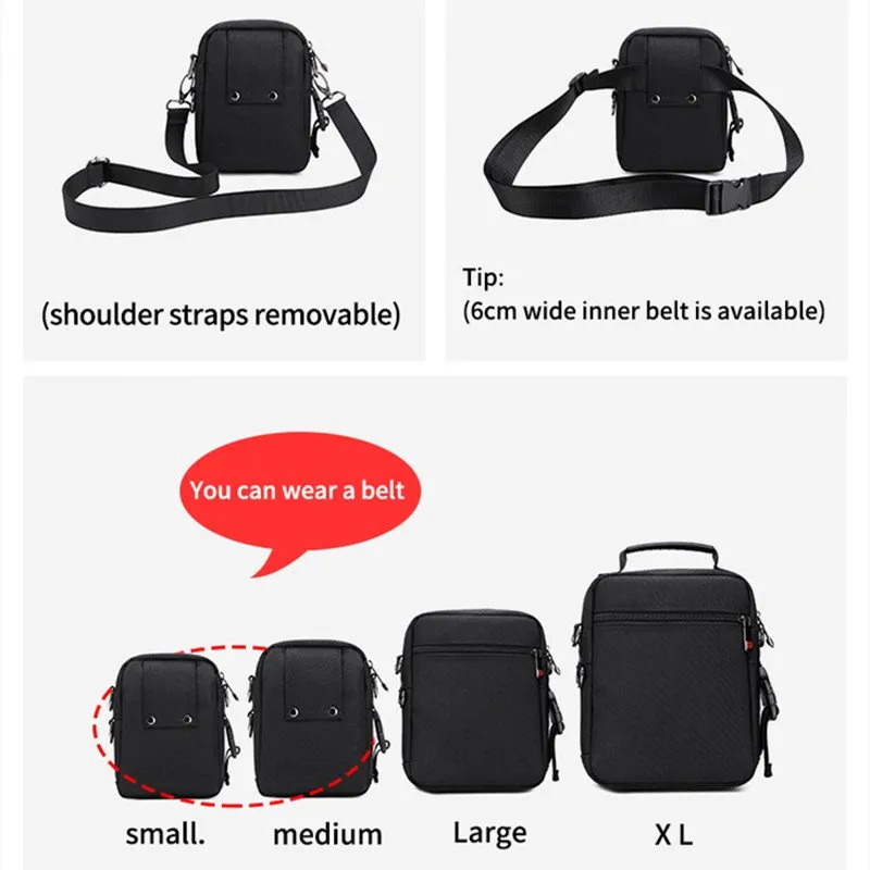 DHgate.com:Mens Small Crossbody Bag - Waterproof Shoulder