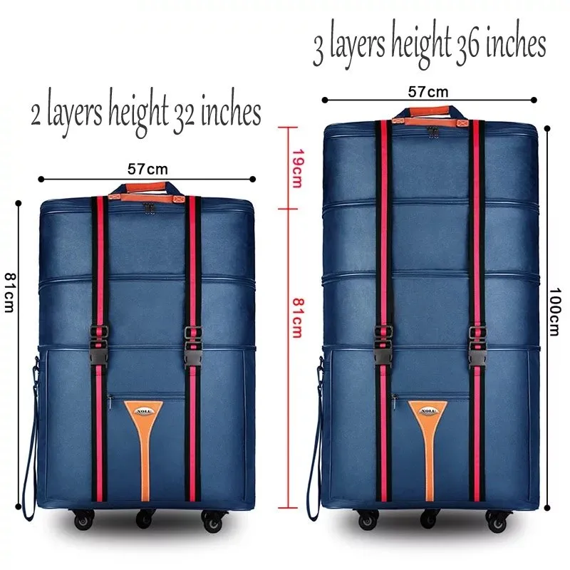 DHgate.com:NEW Oxford Cloth Rolling Luggage Bag, 32-36 inch DHgate.com:NEW Oxford Cloth Rolling Luggage Bag, 32-36 inch