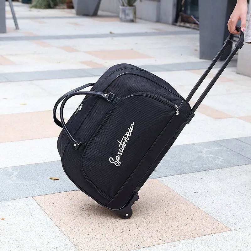 Foldable nylon duffle bag deals