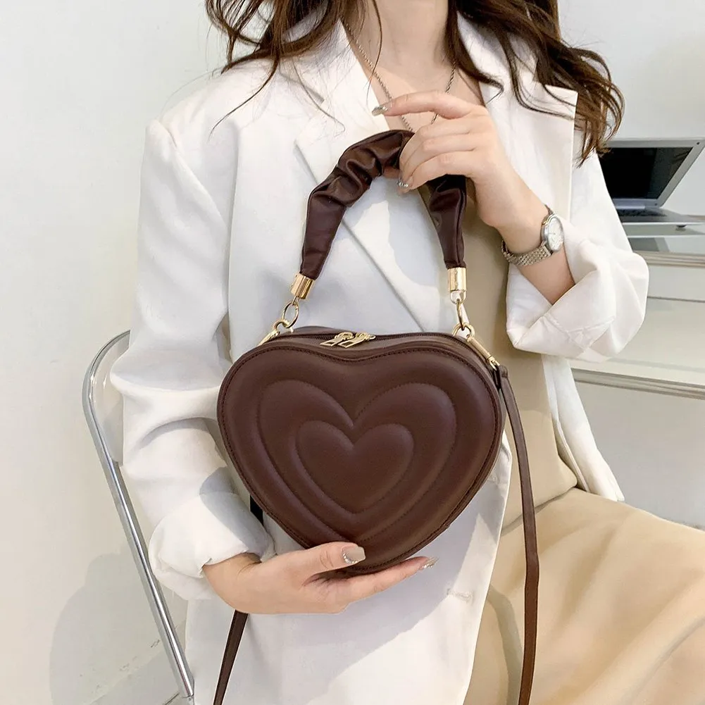 Stylish Heart Shaped Clutch Purse For Women Perfect For Evening Shop And Daily Use PU Underarm Heart Bag With Cute Strap 40UK From Breezybackpack 14.83 DHgate.Com