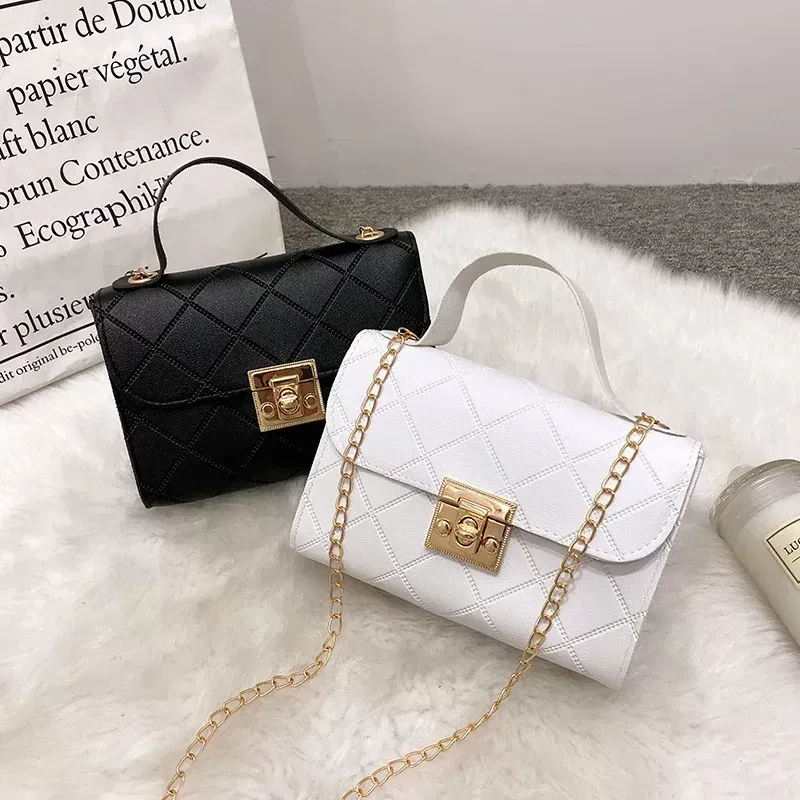 Ladies Hand Bags Womens Bag Chain Crossbody Bag Simple And Fiable Portable Small Square Bag Mini 3579 From 11 05 DHgate