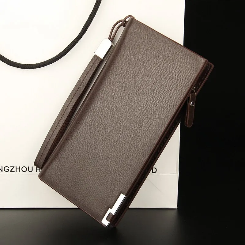 絶対的な信頼 DHgate.com:Mens Genuine Leather Wallet with Multi-Function 額縁