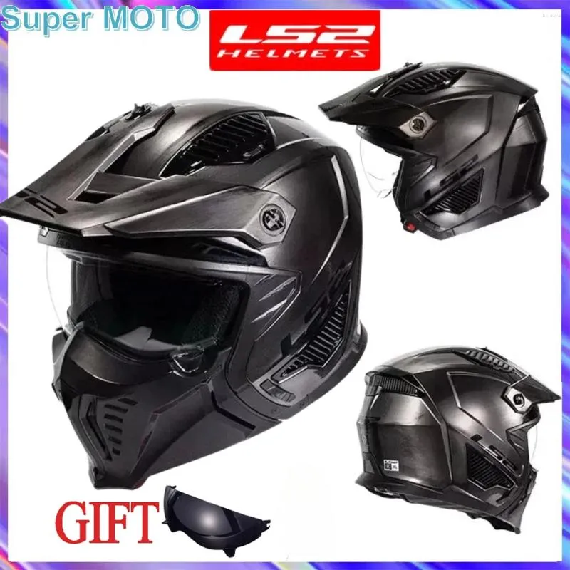 LS2 OF606 Motorcycle Helmets Near Me Multi Purpose Off Road Racing Gear
