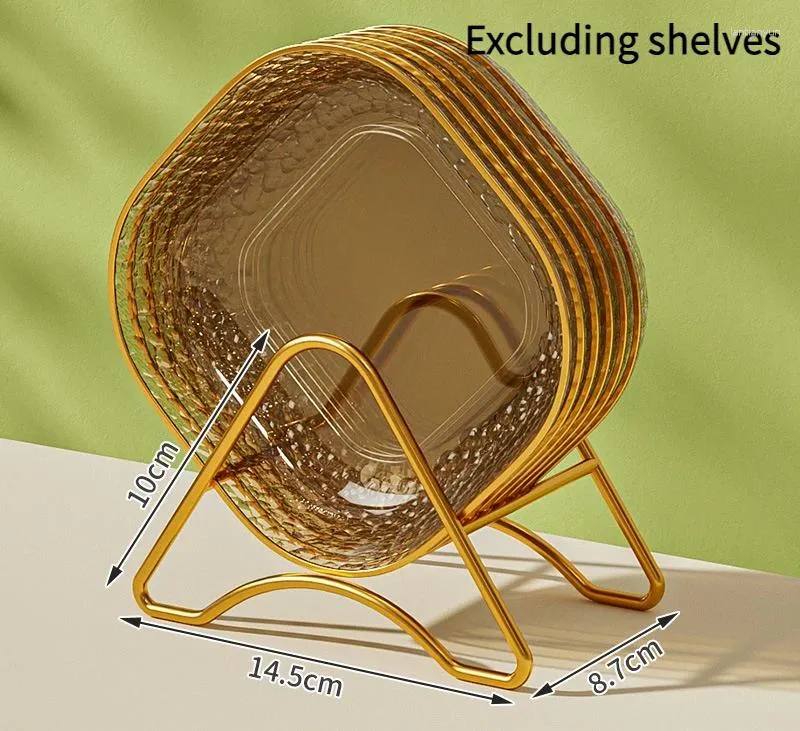 Hemoton Bowl Glass Plate Bowls Dessert Cake Clear Serving Plates Appetizer Fruit Mini Stand Candy Platter Tray Cups Food Pasta