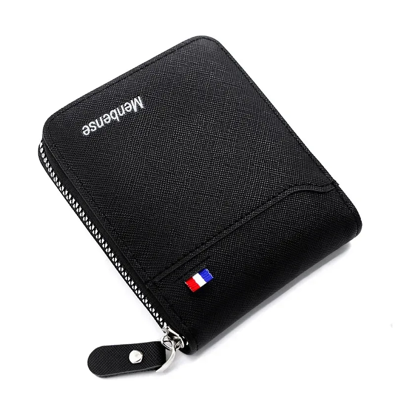 【OSOI】韓国人気★ CARD HOLDER WALLET (コイン収納O) DHgate.com:Mens Short Wallet: Korean Style Zipper Coin Purse