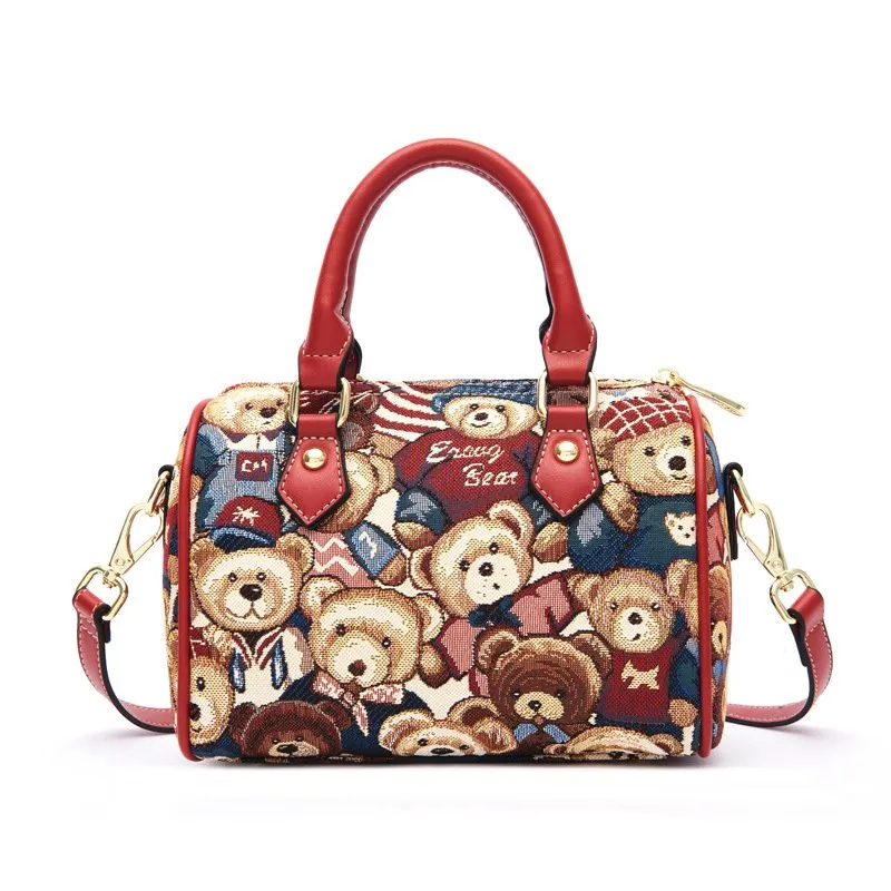 パリコレクション DHgate.com:New Canvas Bear Cute with Bag Shoulder Womens テープ・マスキングテープ