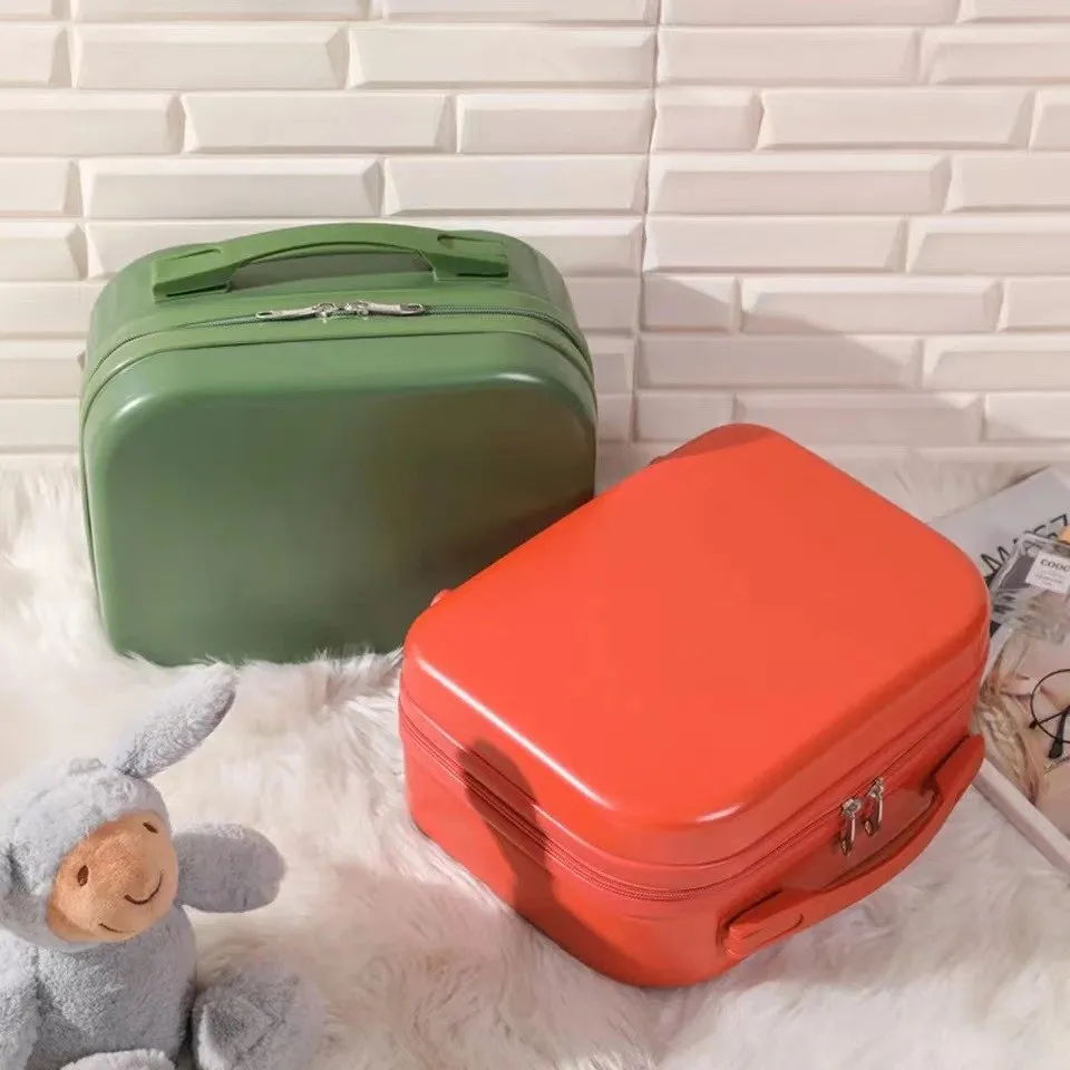 Hard plastic vanity case sale