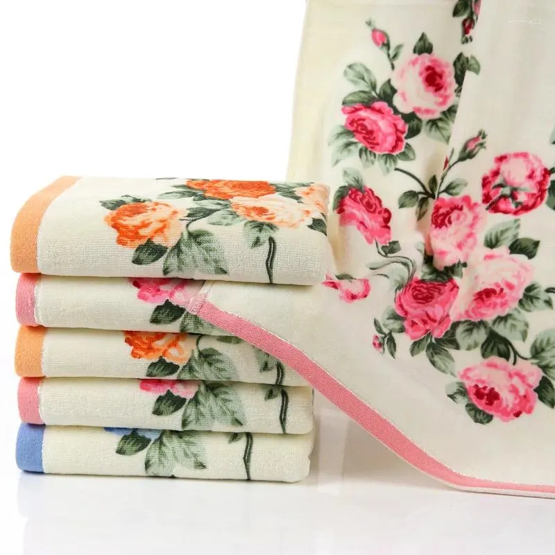 Flower Print Cotton Bloomingdales Towels With High Quality Face Pattern For Bathroom And Beach Terry Petite Serviette Main From Sophine12 10.33 DHgate.Com