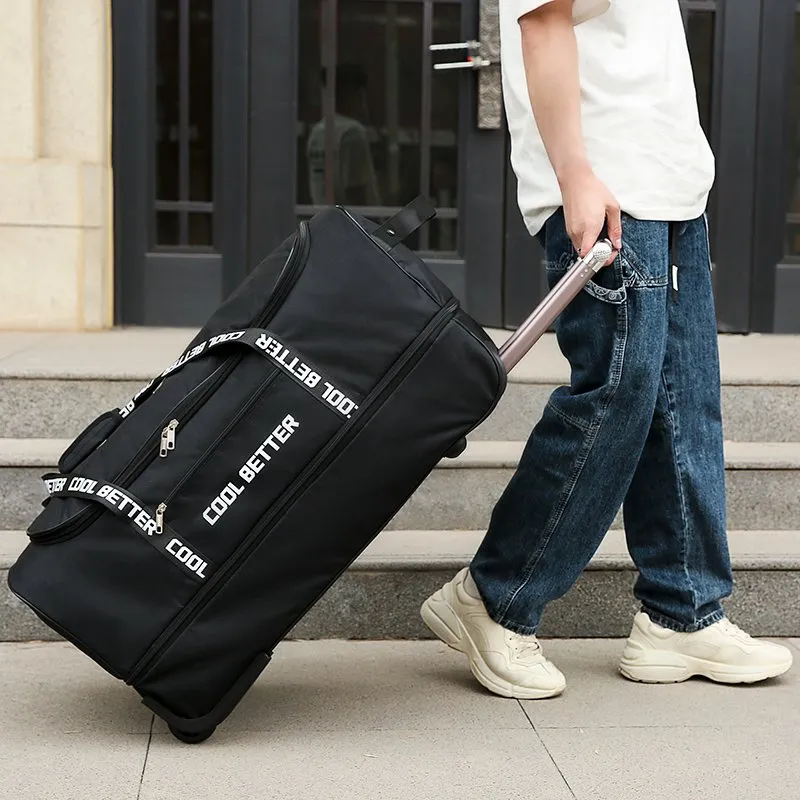 Overnight suitcase with wheels hot sale