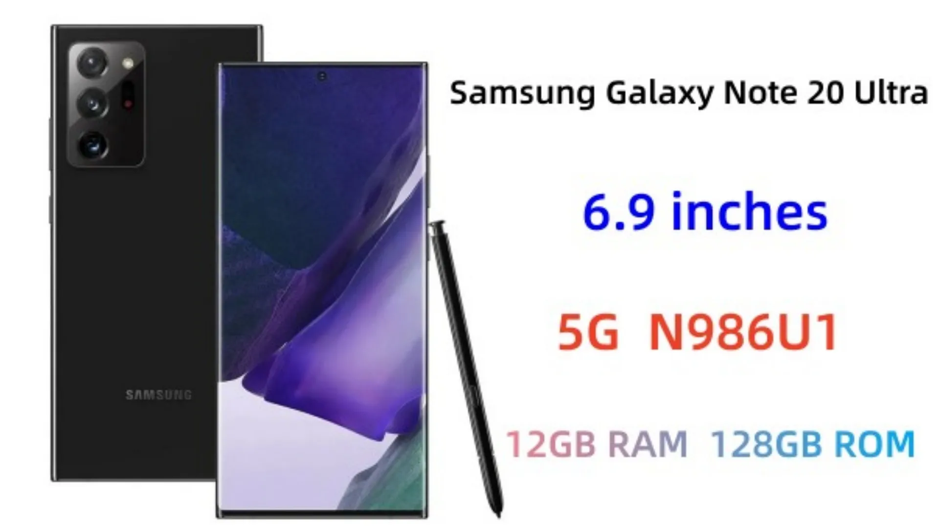 Mobile Samsung Note 20 Ultra Esim Refurbished Original Screen