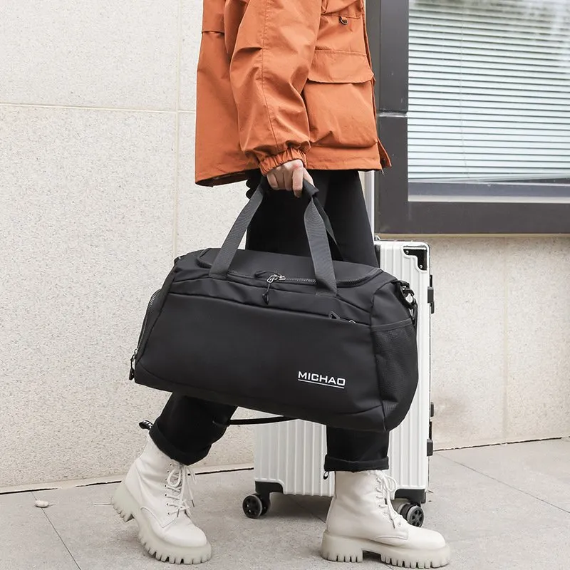 DHgate.com:Large Capacity Water-Resistant Travel Duffel Bag