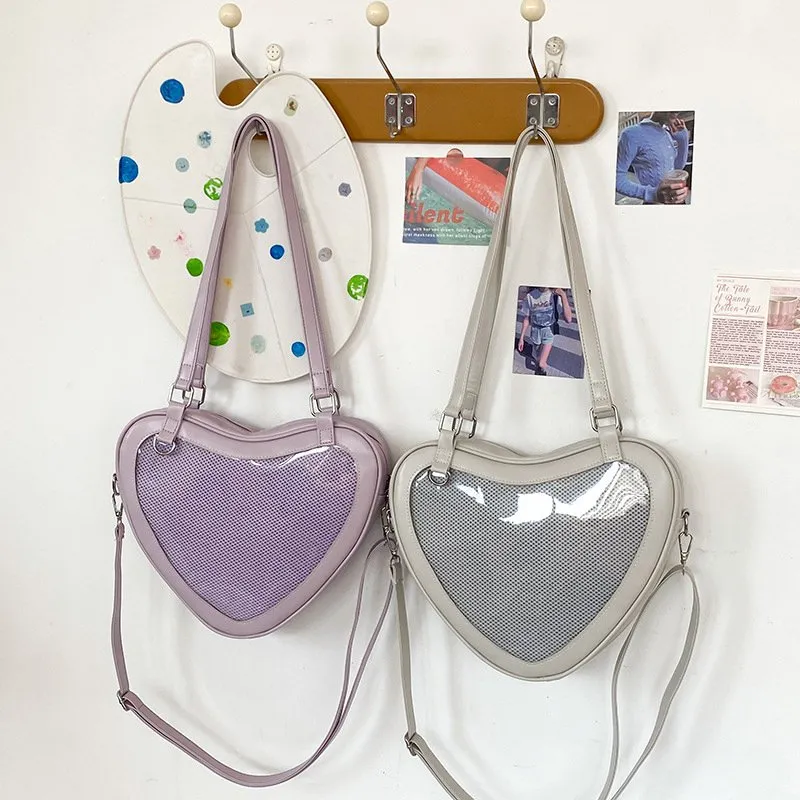 ★ILLIGO★ Heart Ring Shoulder Bag 3 COLOR DHgate.com:Kawaii Ita Bag: Japanese JK Lolita Heart