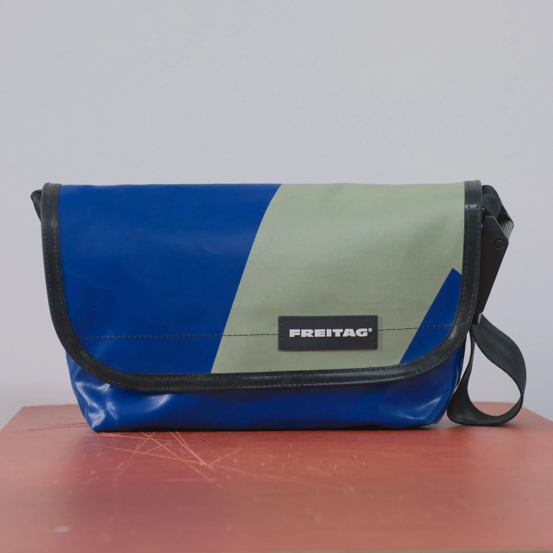 FREITAG F41 Hawaii Five-O Bag: Upcycled Truck Tarp Messenger