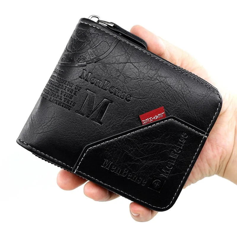DHgate.com:Genuine Leather Wax Oil Skin Mens Wallet: Short DHgate.com:Genuine Leather Wax Oil Skin Mens Wallet: Short