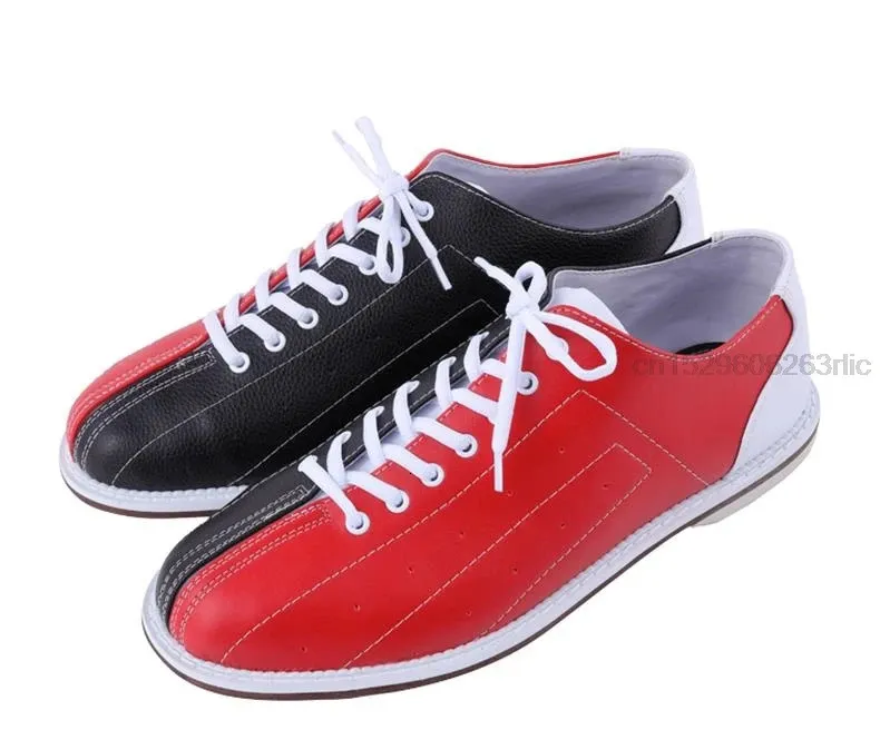 Women's Bowling Shoes - Leather-Look Lightweight Trainers With Non-Slip & Sliding Soles - View #7