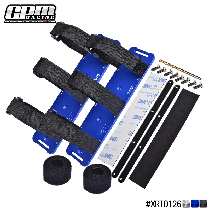 GPM Aluminum Steering Post For Traxxas X-Maxx 6S/8S - Blue Upgraded RC Car Part (1pc Set)