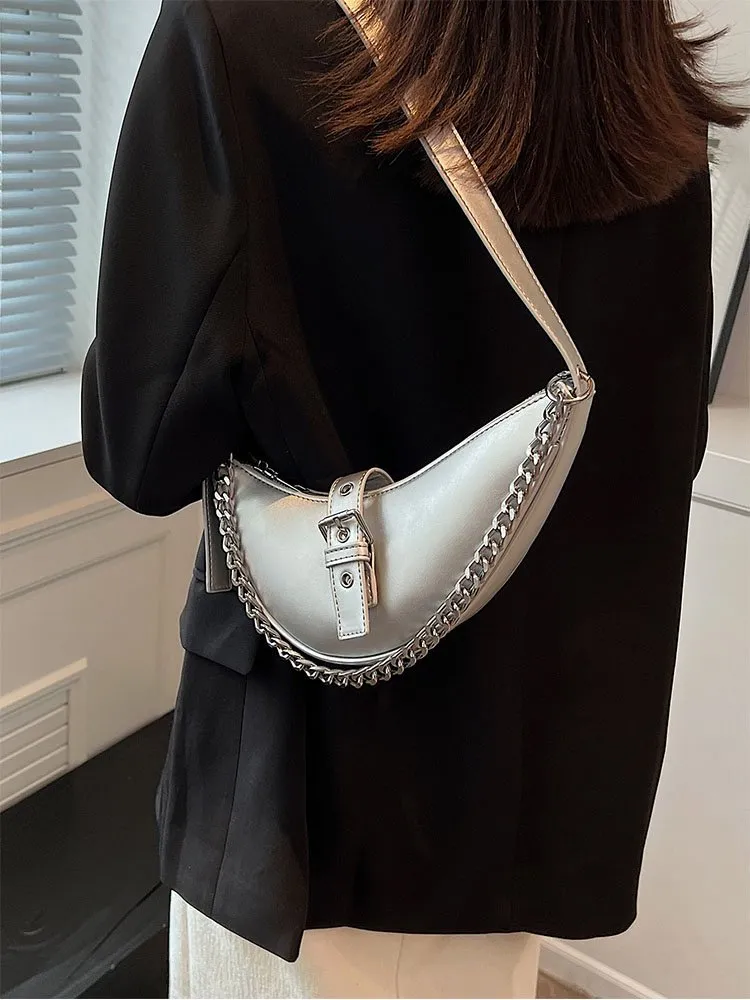 Llife LEATHER CHAIN BELT SIENNA
