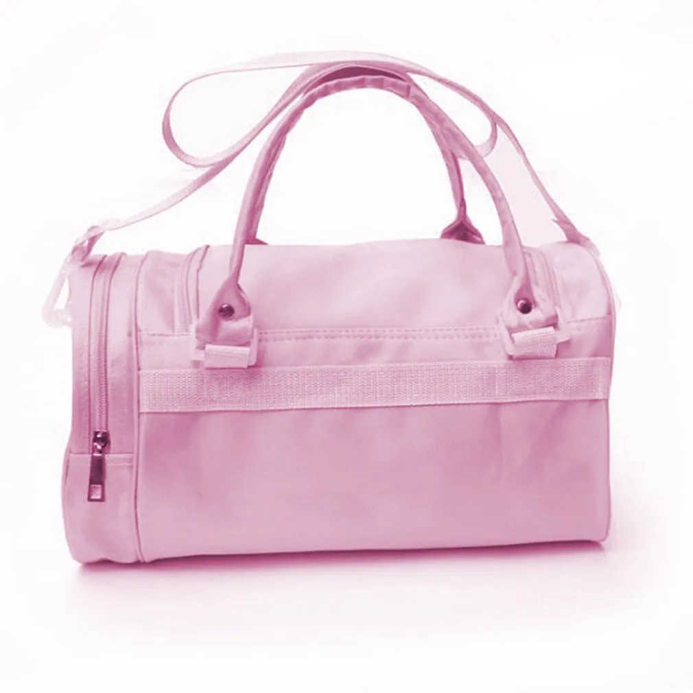 Girls’ Ballet Dance Bag – Waterproof Barrel Duffel With Embroideries – Hand/Shoulder Bag - View #9