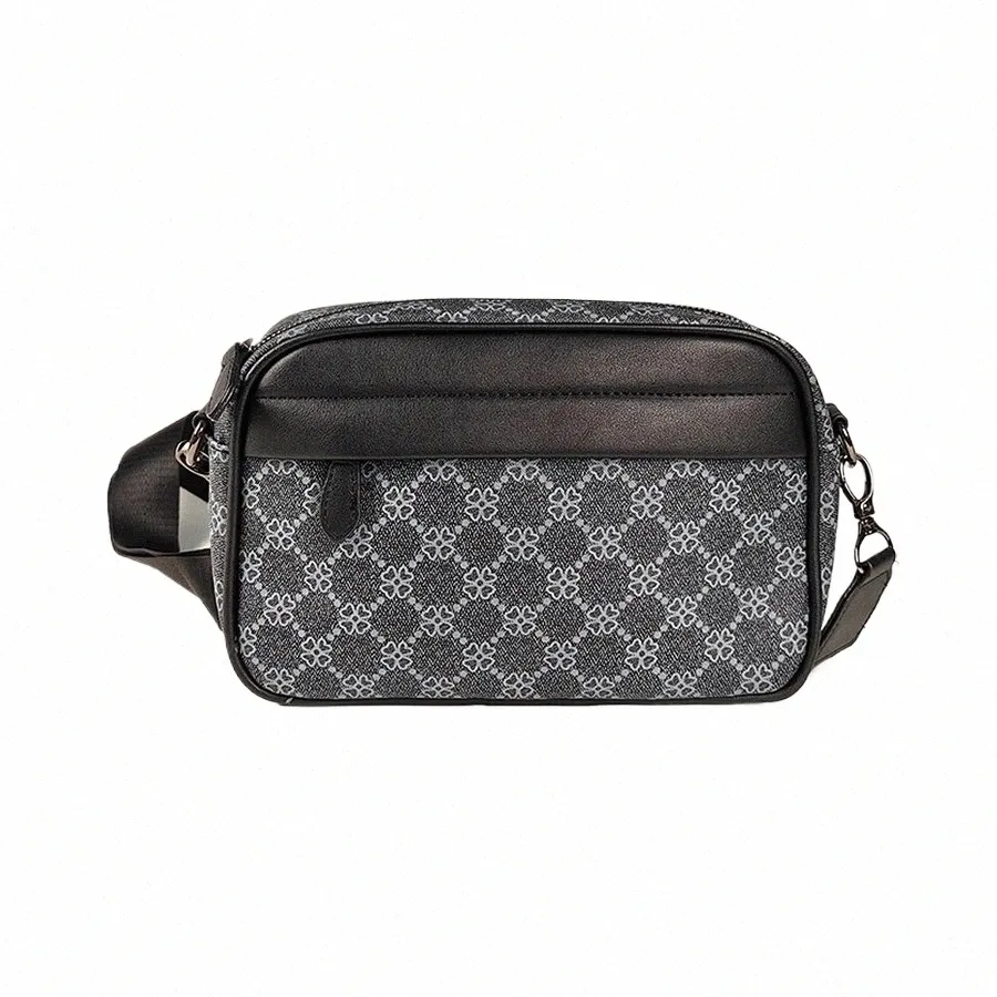 DHgate Small Leather Crossbody Bag with Adjustable Strap Casual Unisex Shoulder Bag for Men and Women Perfect for Everyday Use Bags Luggage Accessories