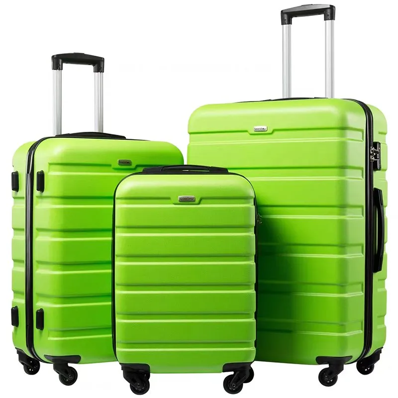 Luggage Sets Big Suitcase Amazon 3-Piece Luggage Sets Rolling