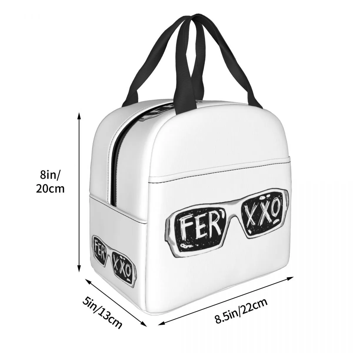 Feid Logo Fenderxxo Glasses Classic Sticker Weyoung Lunch Bag Insulated Bento Box Tote For Women And Girls Leakproof Picnic Bag For Work From Dazzleclutch 16.43 DHgate.Com
