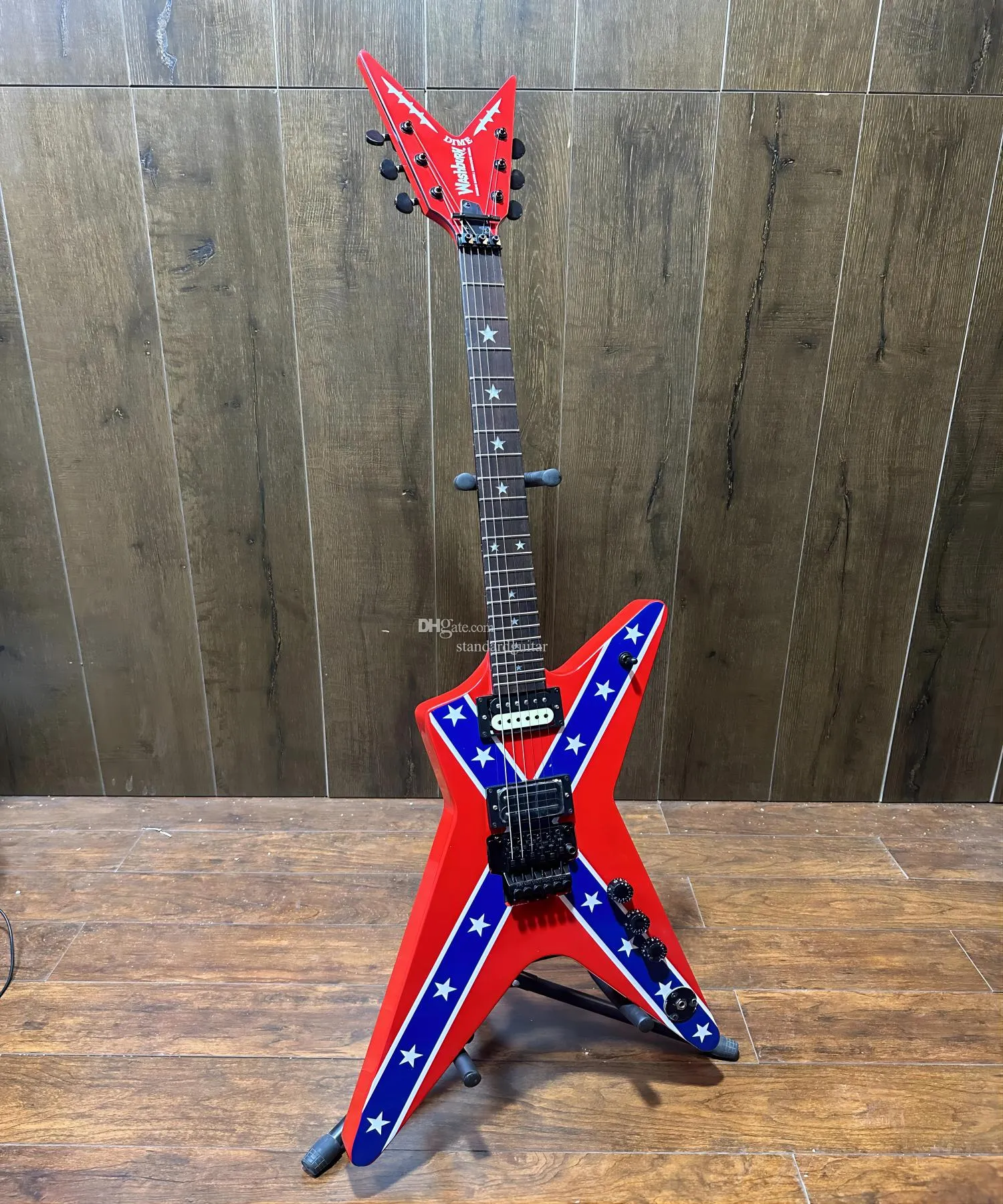 DHgate.com:Dimebag Darrell Flying V Electric Guitar: Black DHgate.com:Dimebag Darrell Flying V Electric Guitar: Black