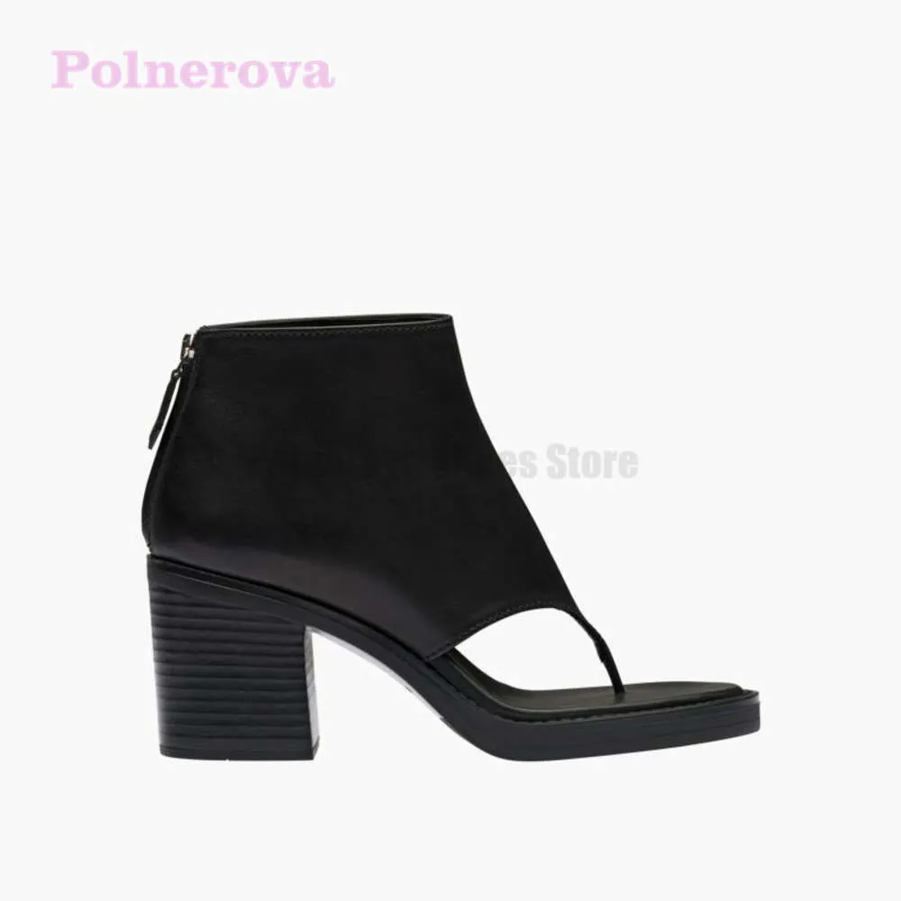 Flip flop ankle boots sales