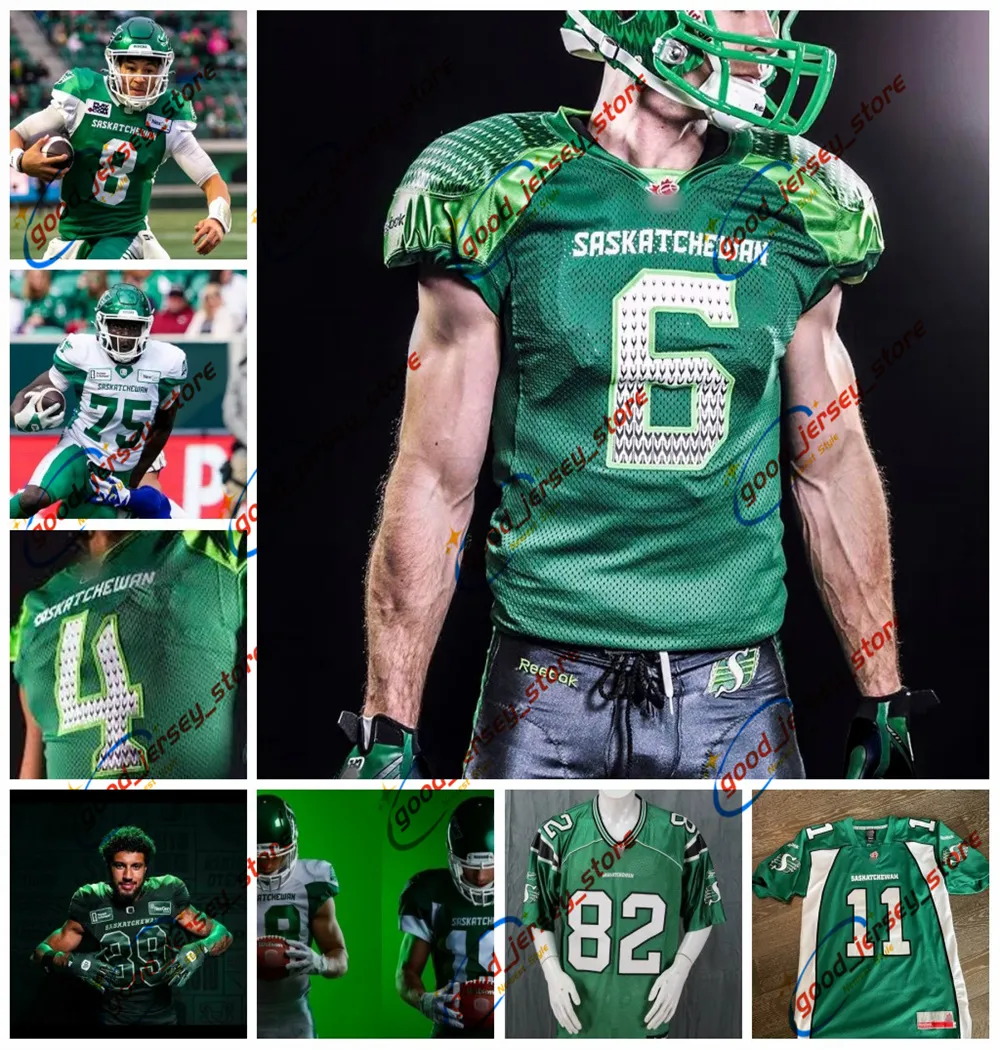 Custom Men's Football Jersey Saskatchewan Roughriders with