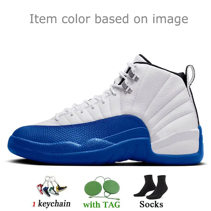 Bloodline 12s Cherry Top Men s Basketball Shoes Blueberry Hyper Royal Flu Game Wolf Grey Red Taxi Royalty Twist Big Size Eur 47 Outdoor Sports
