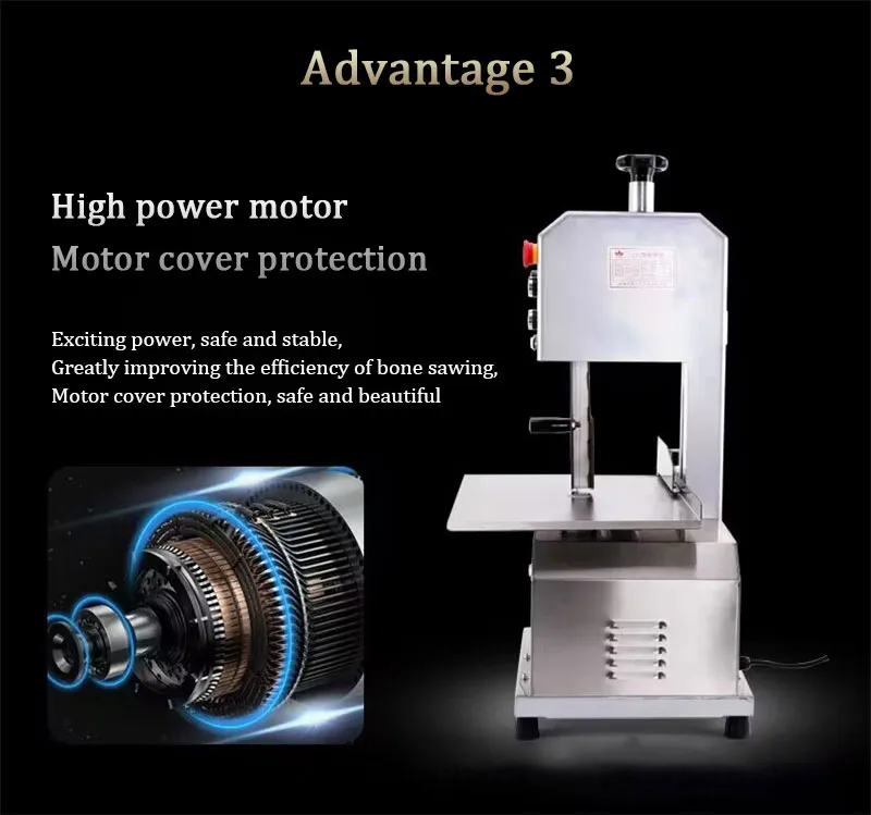 New Band Saw Bone Cutters Commercial Electric Meat And Bone Cutting ...