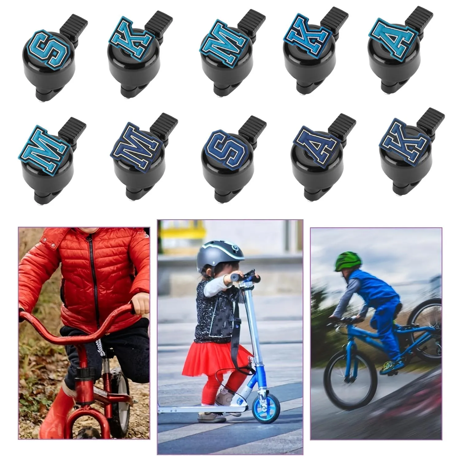 Blue Letters Bicycle Bell With Clear Sound For Kids Crisp And Loud Home Garden Road Melodious Ring Doorbell Battery Drop Delivery Available From Zlnewhome 0.34 DHgate.Com