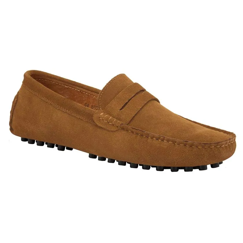 Mocassini Uomo TruClothing - Pelle Scamosciata, Slip-On, Leggeri E Formali