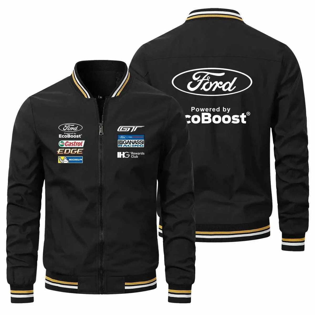 Race Car Jacket: Lightweight Motorsport Inspired Jacket For