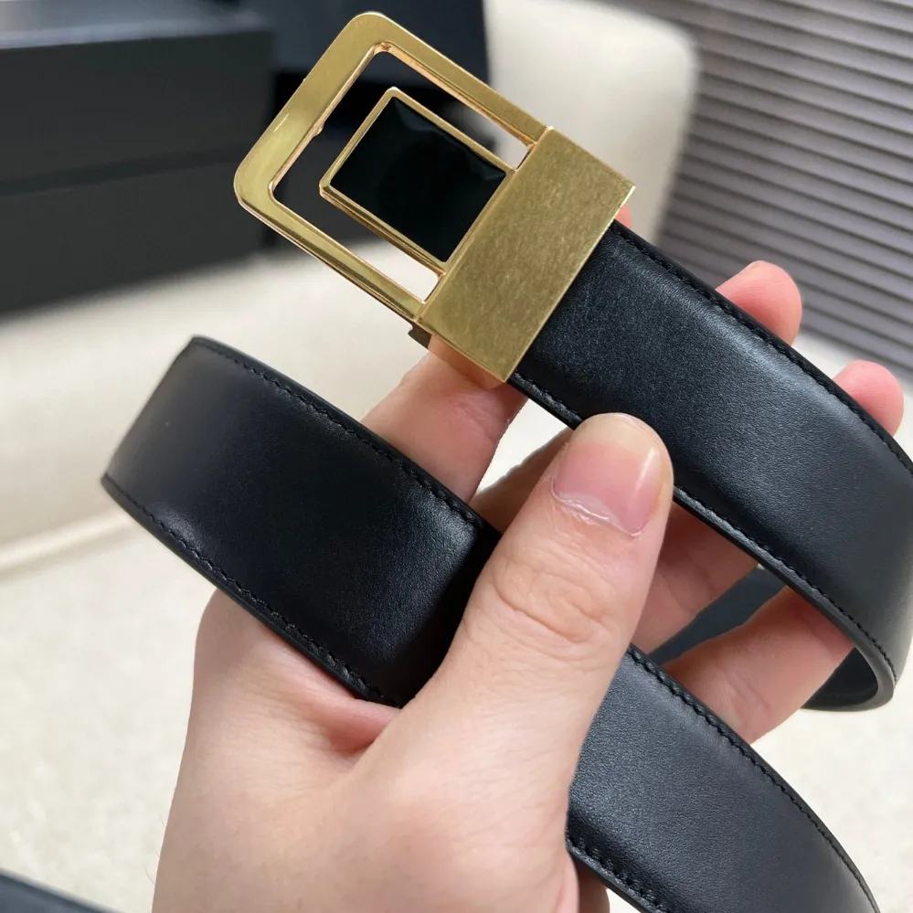 black and gold mens designer belt