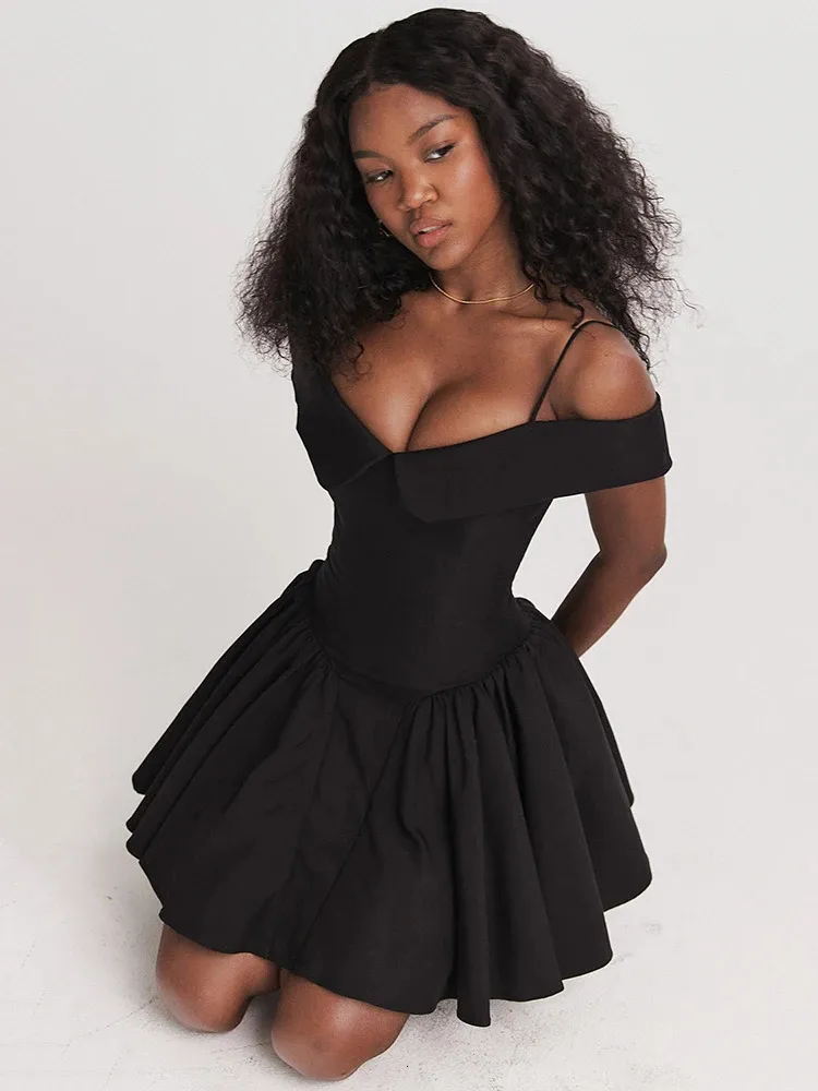 slim fit dress slacks Shop Black Solid Flowy Mini Dress - for Women | OUTZIDR