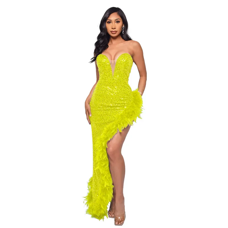 bridesmaid in black dresses Elegant Square Neck Long Dress BD128 US18 / Custom Color Women's Short Sleeve Mini lightup dress Size:Medium-Large Create unforgettable moments and