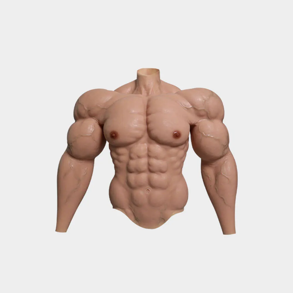 クラッセ製　筋肉スーツ クラッセ シリコン筋肉スーツ 着脱簡単 露出 マッチョ コスプレ 腹筋