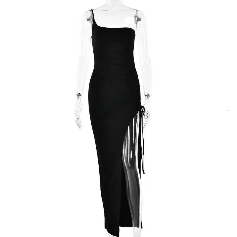 トルソーアレンジ❤︎Black dress専用です Strapless Sweetheart Neck Prom Gown with High Slit Black