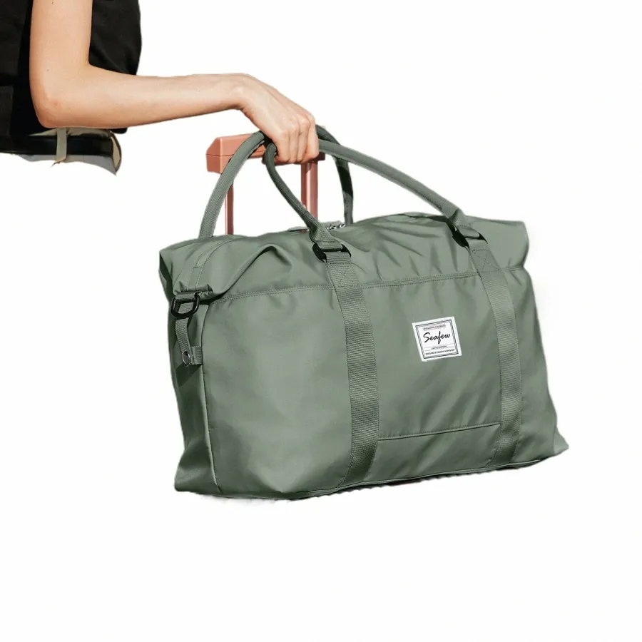 Travel Essentials Travel Duffle Bag Waterproof Weekender Bag Carry