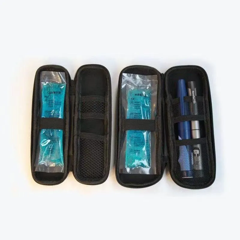Insulin Cooler Pen Case Portable Insulated Diabetic Travel Waterproof Pill  Protector with Zipper Closure from Dhgate Wallets