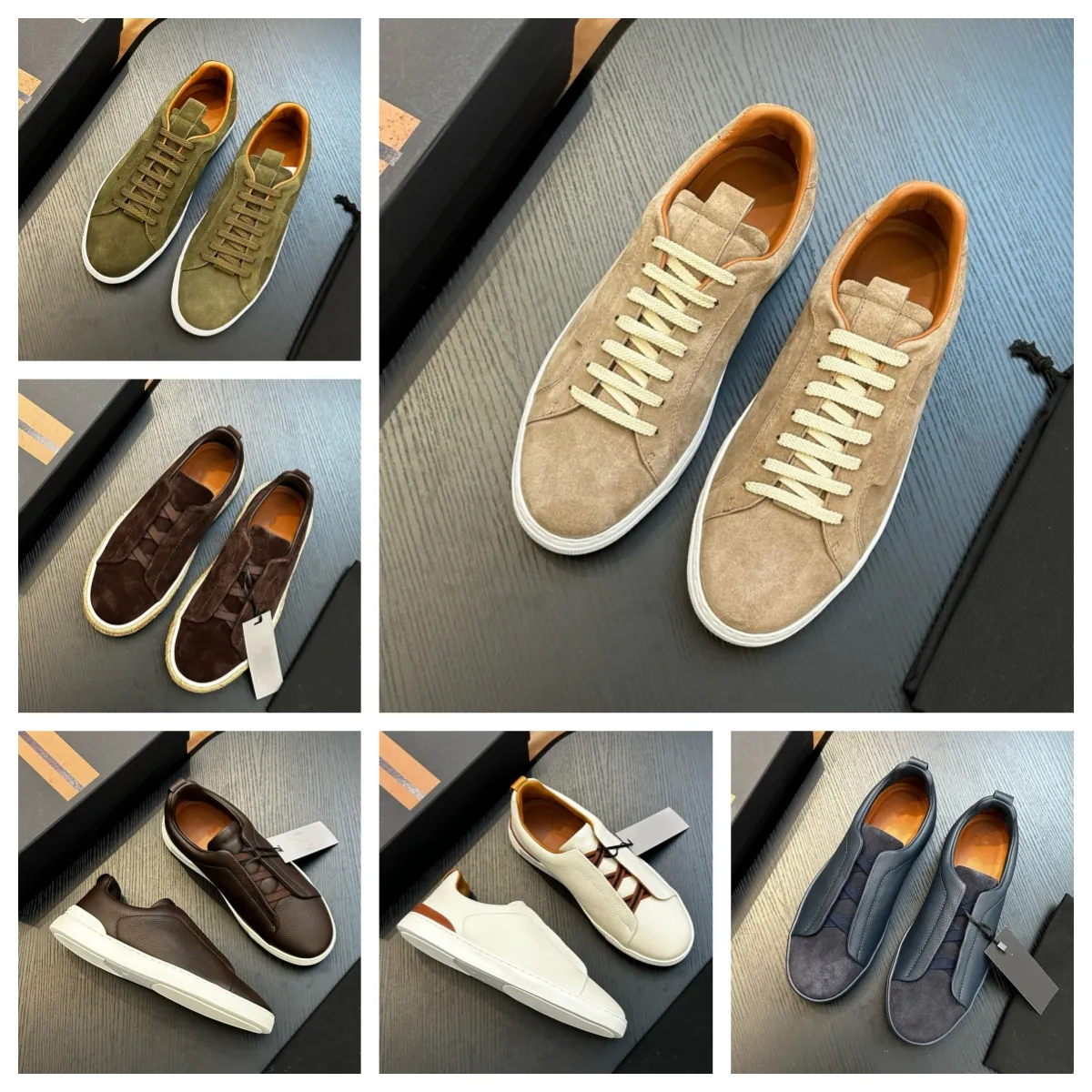 Luxurious Designer Leather Sneakers: Lightweight Chunky Trainers for  Business, Social, Wedding, Party, and Outdoor Activities