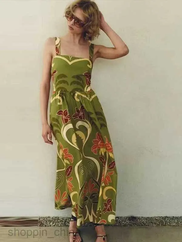 Soft Floral Print Draped Summer Dress Soft Floral Print Draped Summer Dress
