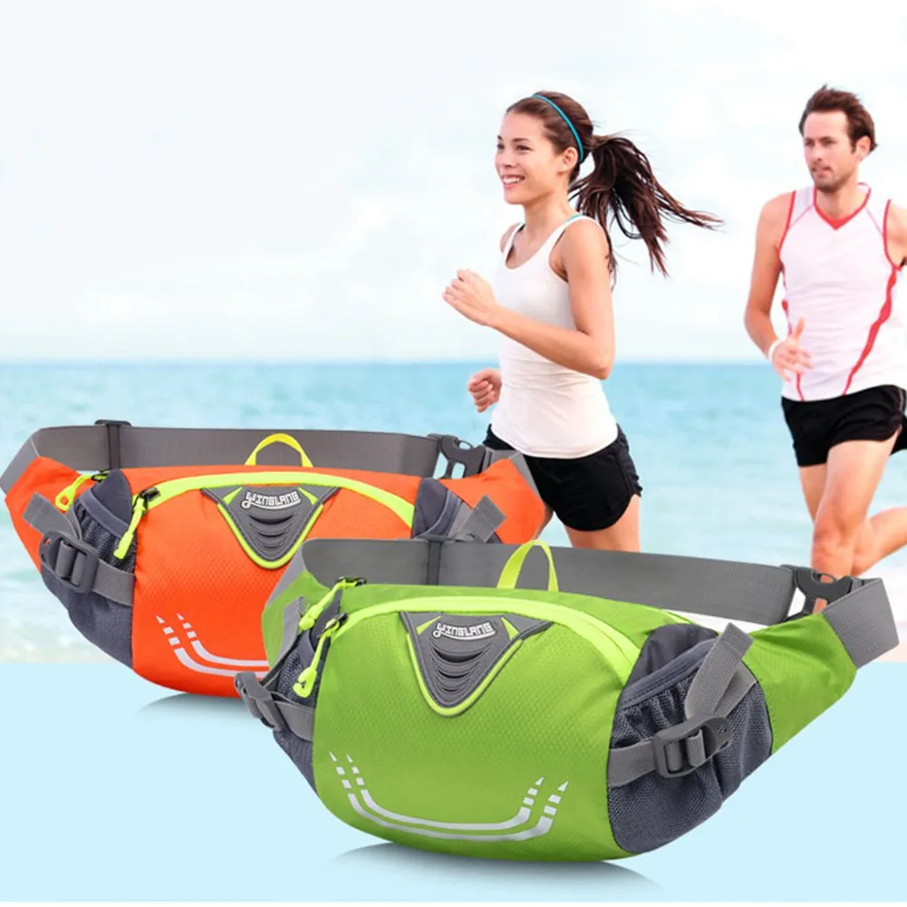 DHgate Nylon Running Belt Bag Anti Theft Elastic Breathable with Zipper for Outdoor Sports Bags Luggage Accessories