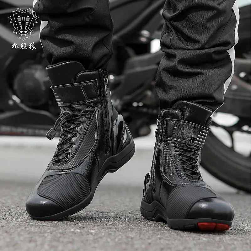 Mens waterproof motorcycle boots sale