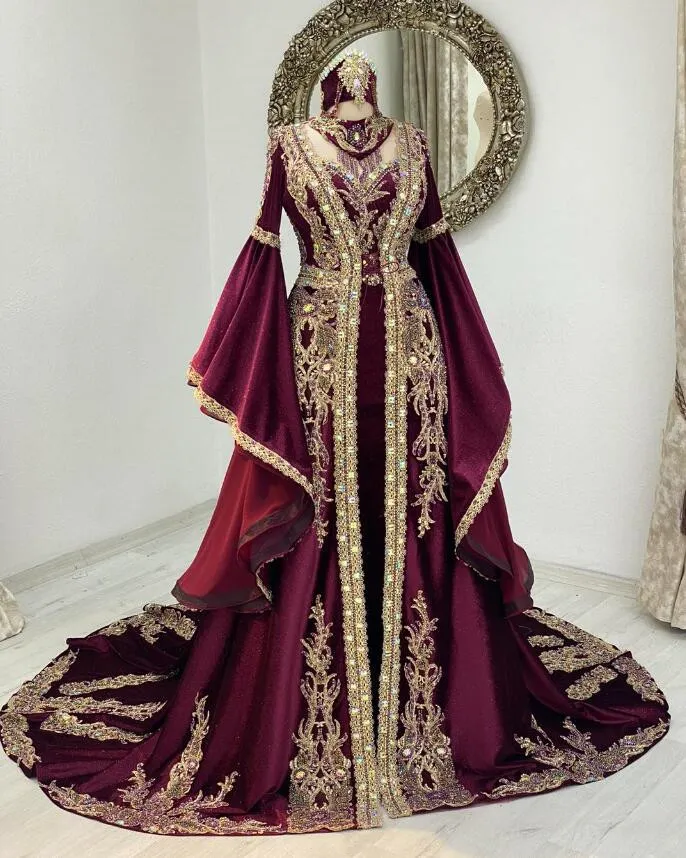 moroccan princess dress Hand Beaded Arabic Kaftan: off White Moroccan Wedding Dress With Embroidery  Hijab