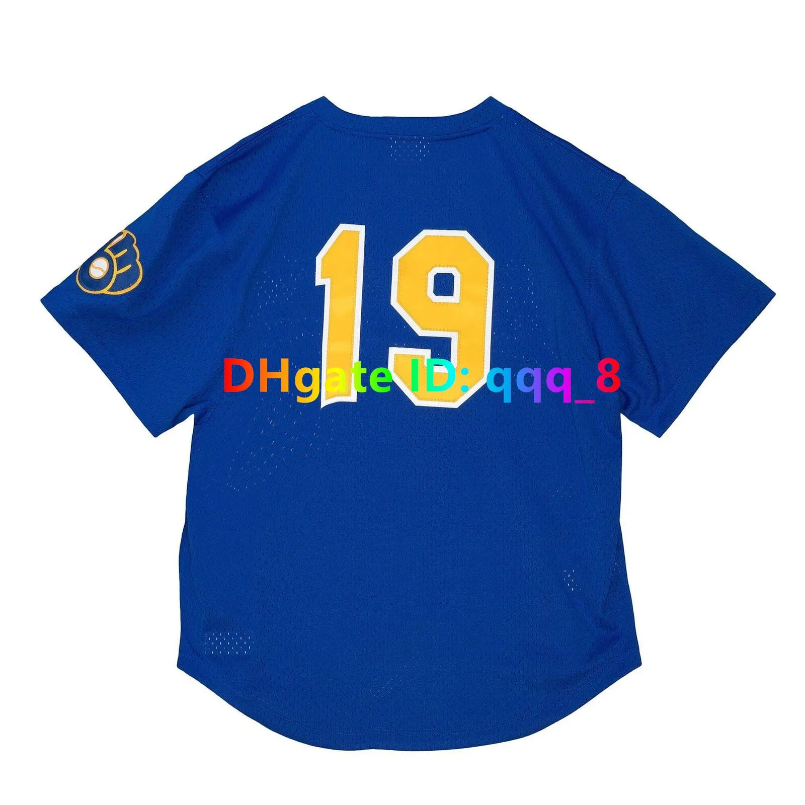 Brewers Legends Cooper Molitor Paul Molitor Cecil Cooper Throwback Baseball Jersey S 4XL