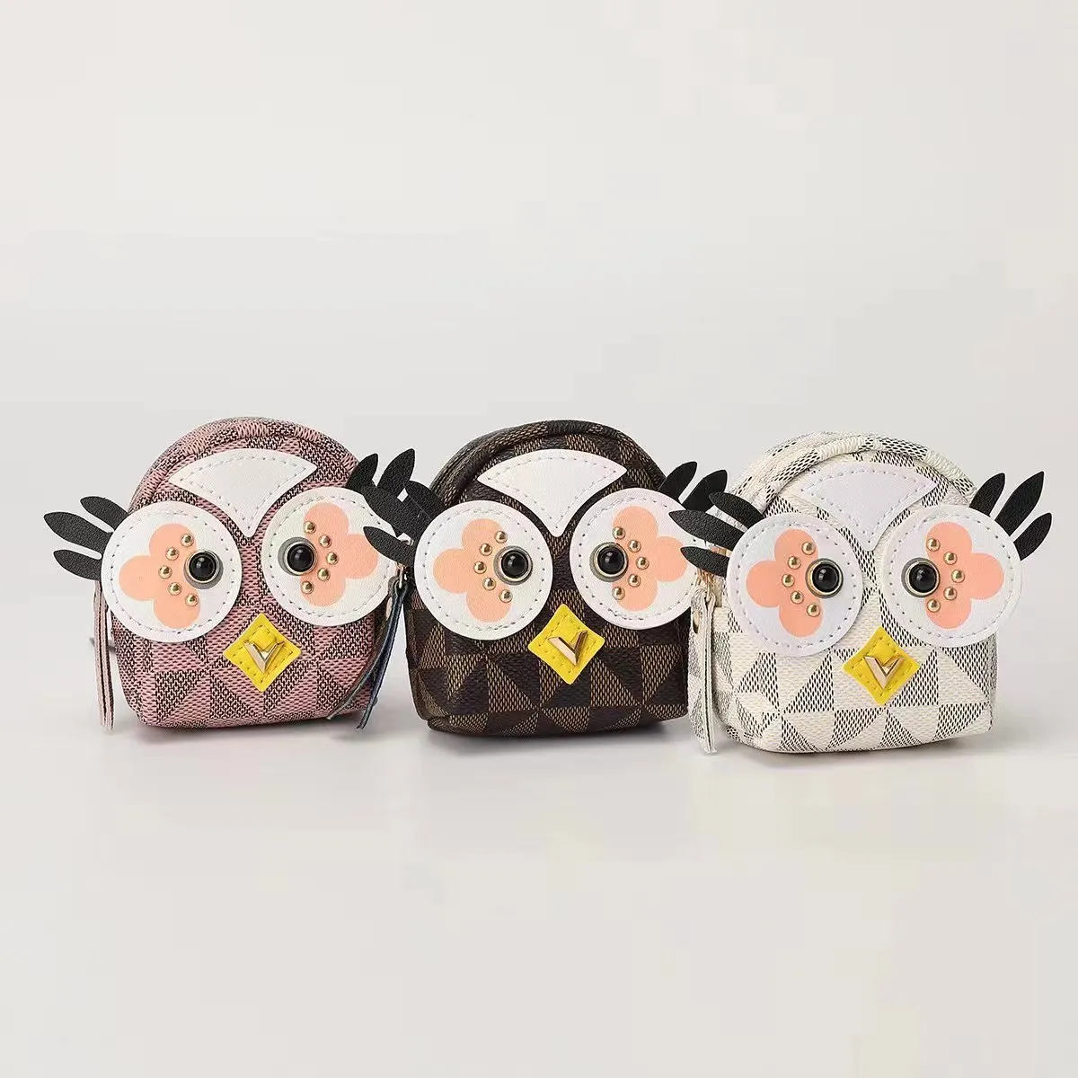 Cute Owl Change Wallet Mini Decorati Hanging Bag d0qf